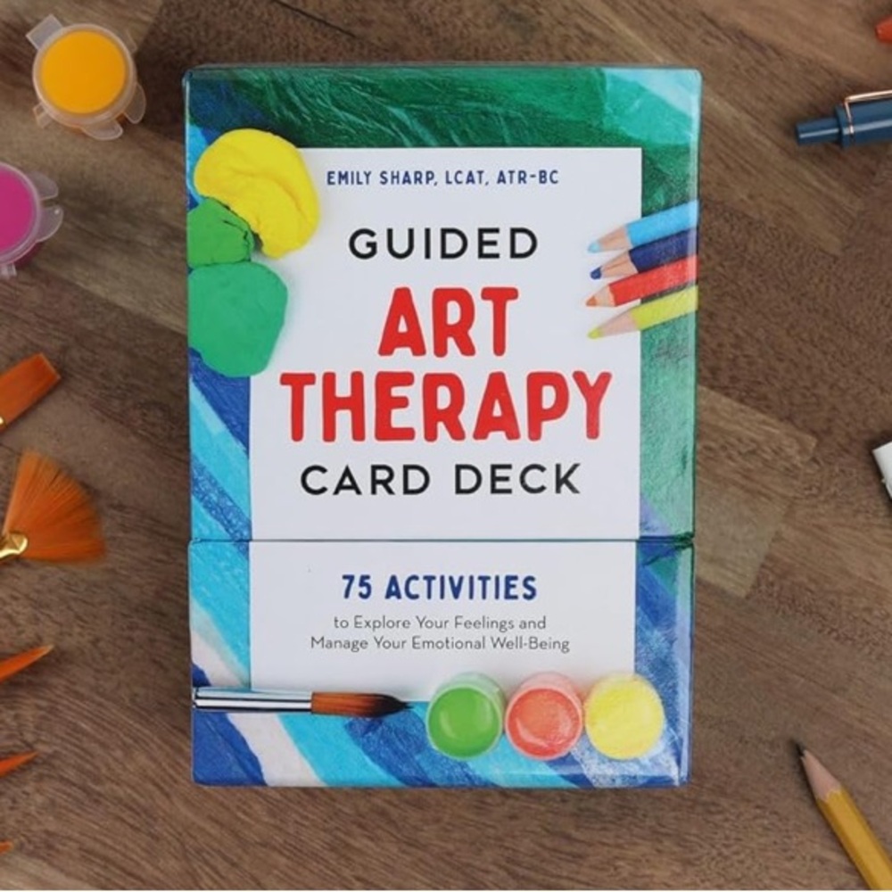 Guided Art Therapy Card Deck Oracle Cards